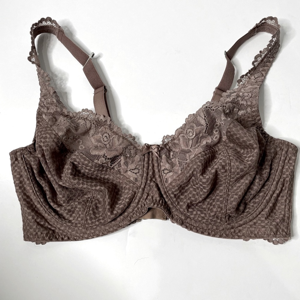 Fit Fully Yours Serena Bra | Size 34F | Taupe
